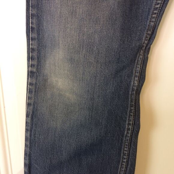 Levi's 527 boys blue five pocket bootcut jeans size (16R). - Picture 7 of 17